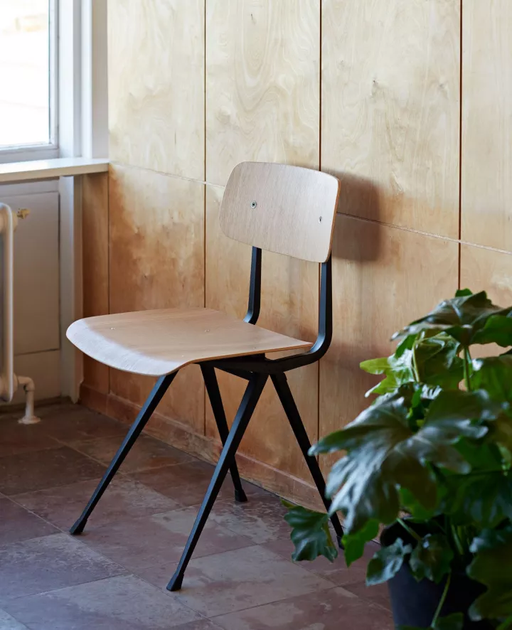 Hay Result Stoel Gerookt Eiken, Beige Onderstel 4 Hay Result Stoel Gerookt Eiken, Beige Onderstel - Afbeelding 4