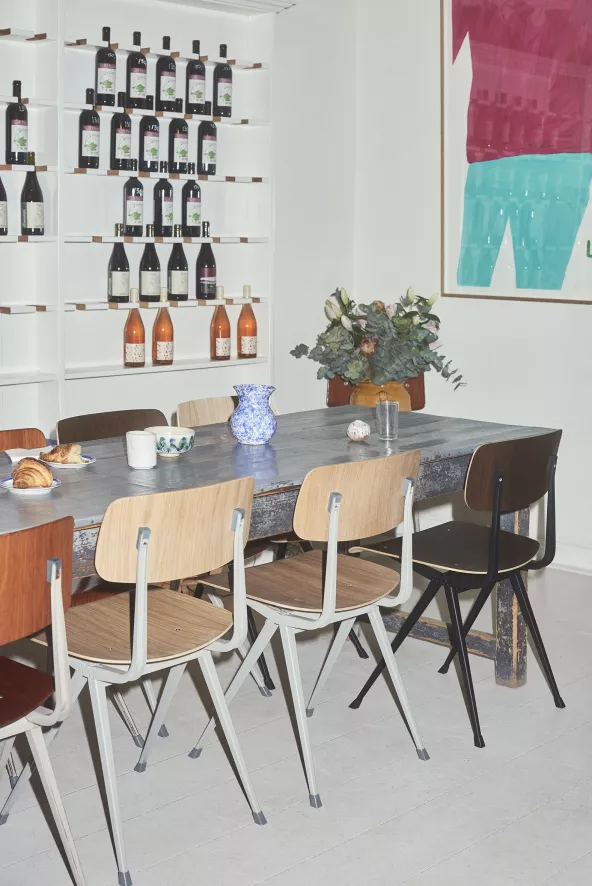 Hay Result Stoel Gerookt Eiken, Beige Onderstel 8 Hay Result Stoel Gerookt Eiken, Beige Onderstel - Afbeelding 8