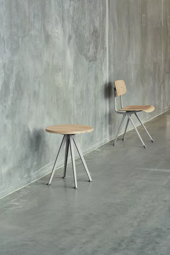 Hay Result Stoel Gerookt Eiken, Beige Onderstel 11 Hay Result Stoel Gerookt Eiken, Beige Onderstel - Afbeelding 11