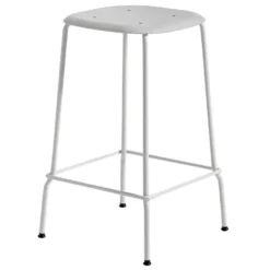 Hay Soft Edge 80 Barkruk 65cm Soft Grey