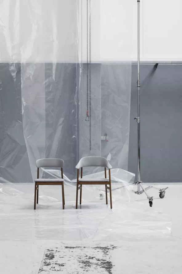 Normann Copenhagen Herit Armchair Oak Stoel Synergy Grijs 15 Normann Copenhagen Herit Armchair Oak Stoel Synergy Grijs - Afbeelding 15