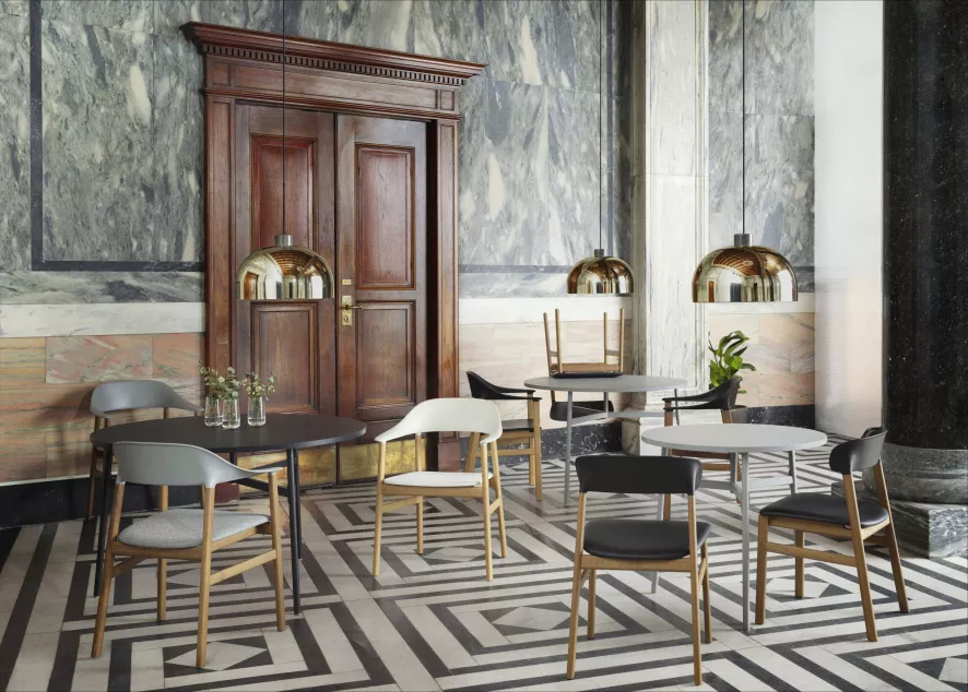 Normann Copenhagen Union Tafel 80 Grijs 9 Normann Copenhagen Union Tafel 80 Grijs - Afbeelding 9