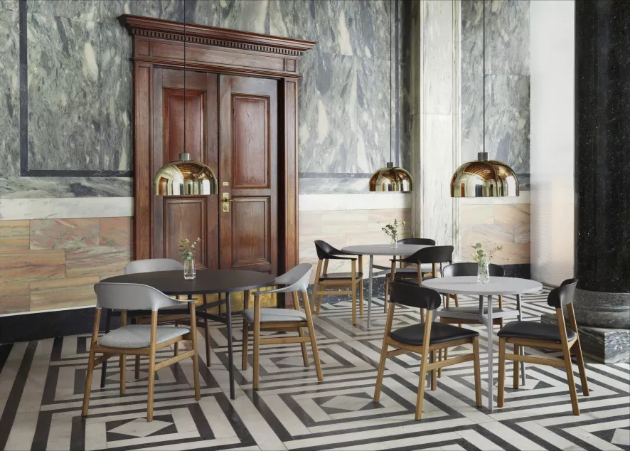 Normann Copenhagen Union Tafel 80 Grijs 13 Normann Copenhagen Union Tafel 80 Grijs - Afbeelding 13