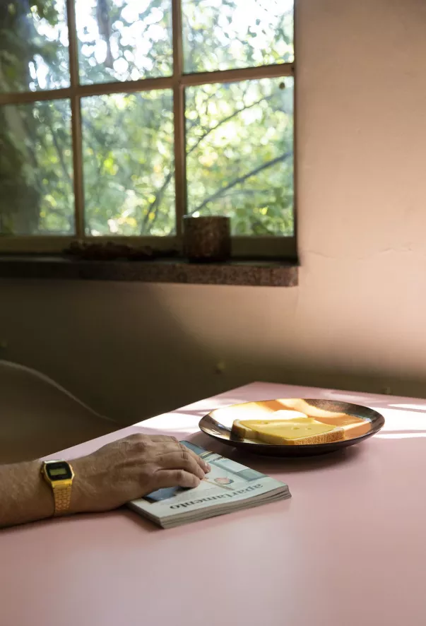 HKliving 70's Ceramic Diner Bord Set Van 2 Supernova 8 HKliving 70's Ceramic Diner Bord Set Van 2 Supernova - Afbeelding 8