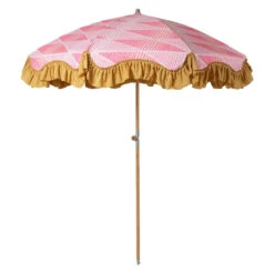HKliving Beach Parasol Graphic Twist