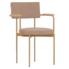 HKliving Dining Chair Eetkamerstoel Met Armleuning Dusty Morden