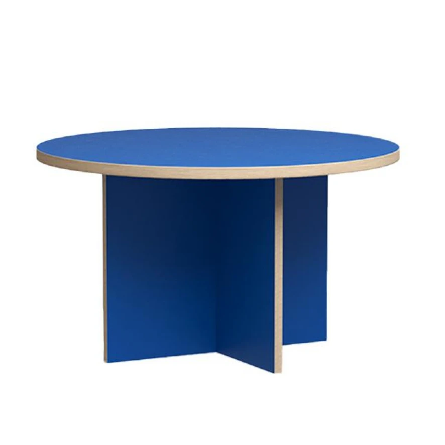 HKliving Dining Table Eettafel Ø130 Blue 2 HKliving Dining Table Eettafel Ø130 Blue - Afbeelding 2