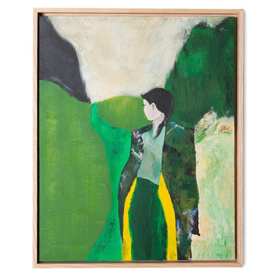 HKliving Fresh Nature Schilderij 43x53 1 HKliving Fresh Nature Schilderij 43x53