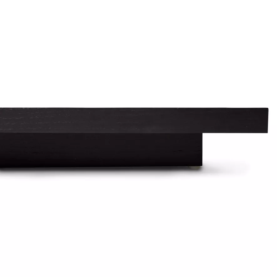 HKliving Lounge Plateau Salontafel 120x50 Zwart 3 HKliving Lounge Plateau Salontafel 120x50 Zwart - Afbeelding 3