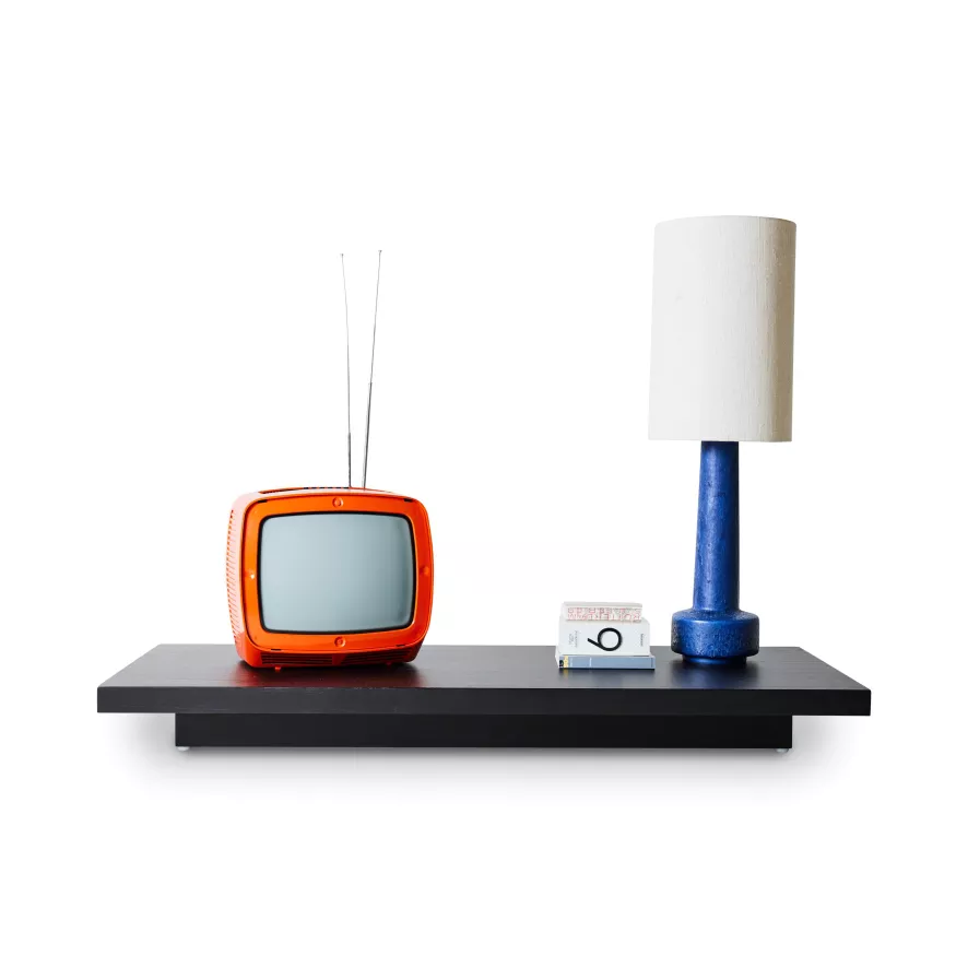 HKliving Lounge Plateau Salontafel 120x50 Zwart 4 HKliving Lounge Plateau Salontafel 120x50 Zwart - Afbeelding 4