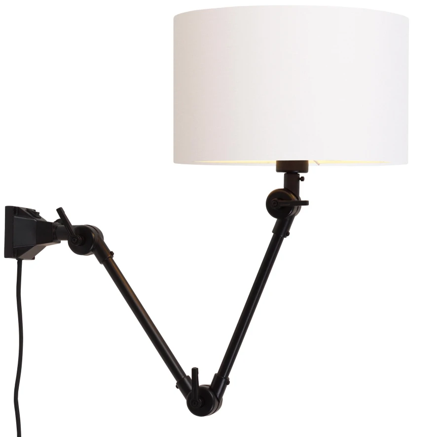 It's About Romi Amsterdam Wandlamp Met Kap W2 Wit 1 It's About Romi Amsterdam Wandlamp Met Kap W2 Wit