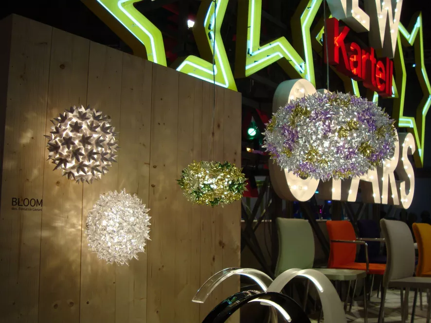 Kartell Bloom New Hanglamp Small Munt 6 Kartell Bloom New Hanglamp Small Munt - Afbeelding 6