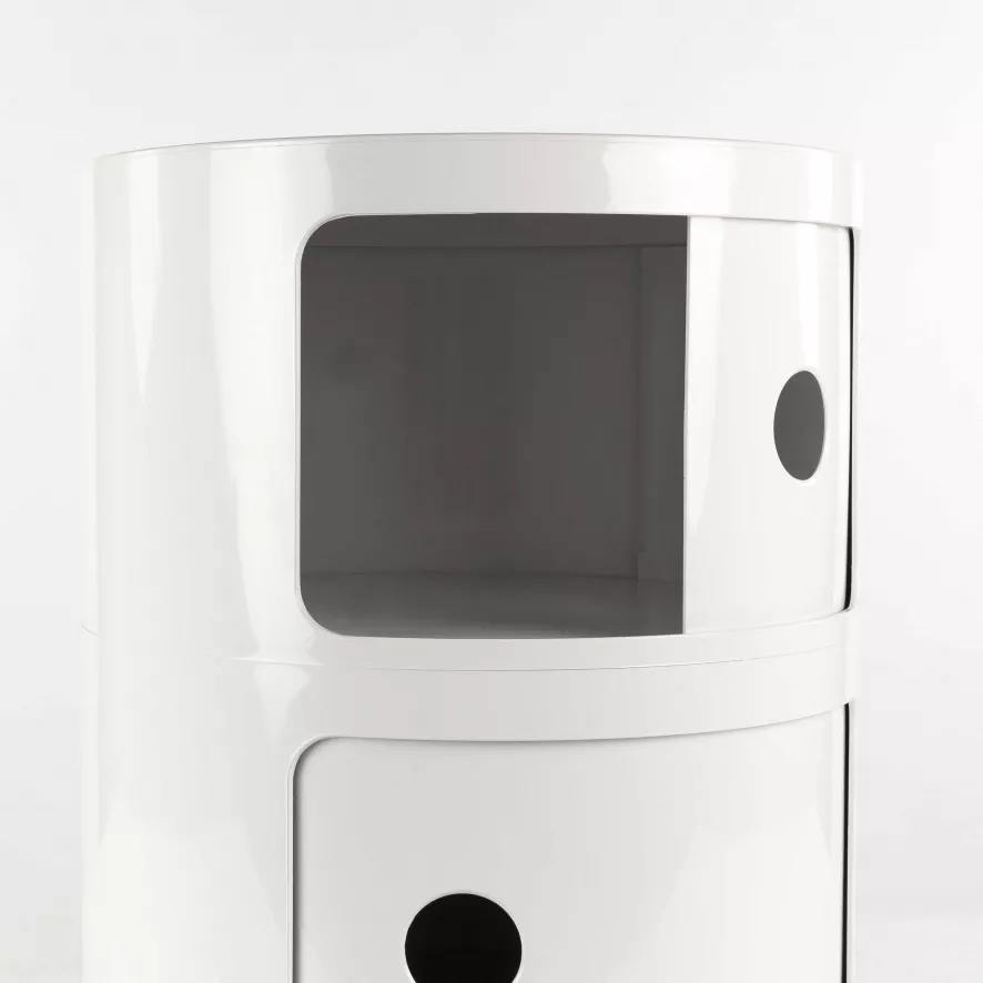 Kartell Componibili Kast Extra Large (4 Comp.) Ø32 Paars 7 Kartell Componibili Kast Extra Large (4 Comp.) Ø32 Paars - Afbeelding 7