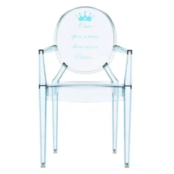 Kartell Lou Lou Ghost Prins Kinderstoel Blauw