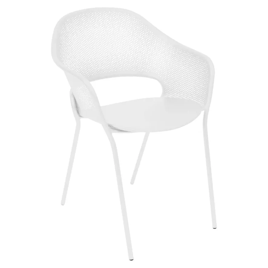 Fermob Kate Tuinstoel Met Armleuning Frosted Lemon 2 Fermob Kate Tuinstoel Met Armleuning Frosted Lemon - Afbeelding 2