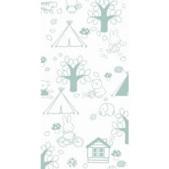 KEK Amsterdam Nijntje Outdoor Fun Behang Groen