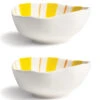 & Klevering &klevering Ray Kom 13x16,5 Set Van 2 Geel