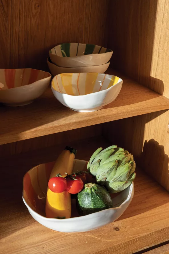 & Klevering &klevering Ray Kom 13x16,5 Set Van 2 Roze 4 & Klevering &klevering Ray Kom 13x16,5 Set Van 2 Roze - Afbeelding 4