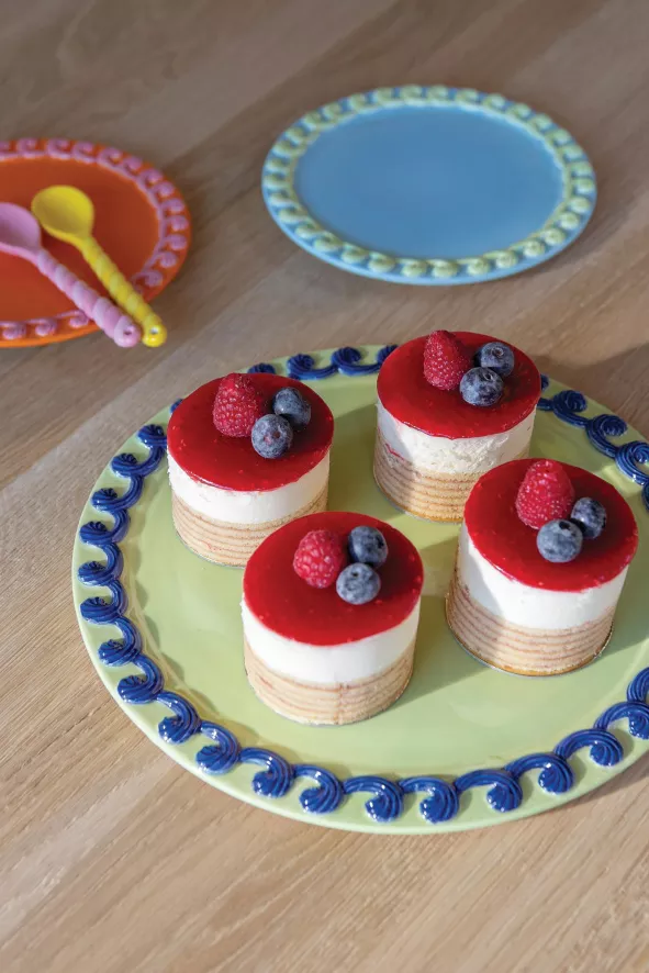 & Klevering &klevering Whip Dinerbord Ø26 Groen 3 & Klevering &klevering Whip Dinerbord Ø26 Groen - Afbeelding 3