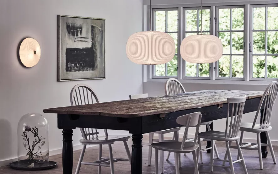 LE KLINT Lamella 235 Plafond- En Wandlamp Goud 2 LE KLINT Lamella 235 Plafond- En Wandlamp Goud - Afbeelding 2