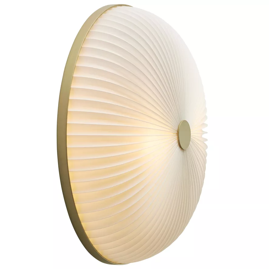 LE KLINT Lamella 235 Plafond- En Wandlamp Goud 1 LE KLINT Lamella 235 Plafond- En Wandlamp Goud