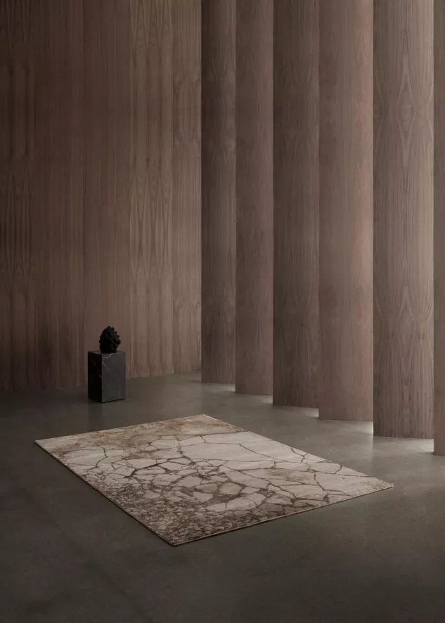 Linie Design Toska Vloerkleed 200x300 Petrol 2 Linie Design Toska Vloerkleed 200x300 Petrol - Afbeelding 2