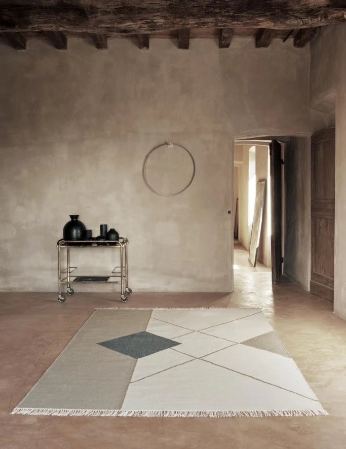 Linie Design Vitalia Vloerkleed 200x300 Anthracit 2 Linie Design Vitalia Vloerkleed 200x300 Anthracit - Afbeelding 2