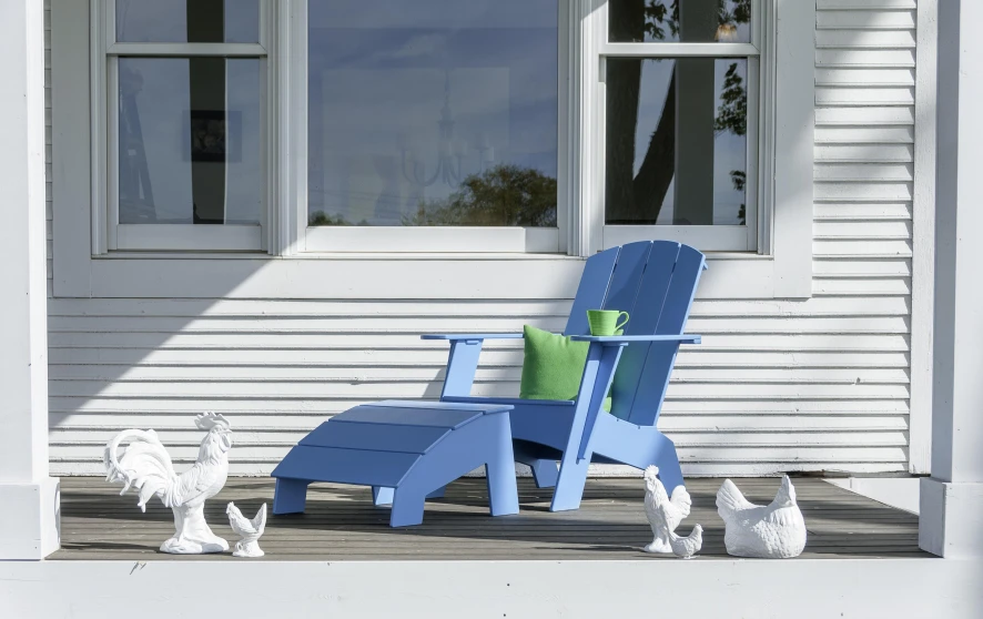 Loll Designs Adirondack Ottoman Voetenbank Sky Blue 7 Loll Designs Adirondack Ottoman Voetenbank Sky Blue - Afbeelding 7