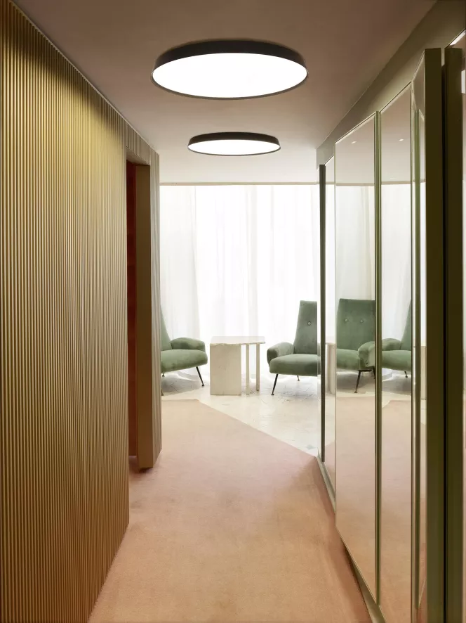 Luceplan Compendium Plate Plafondlamp LED Messing 4 Luceplan Compendium Plate Plafondlamp LED Messing - Afbeelding 4