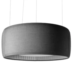 Luceplan Silenzio 117 Akoestische Hanglamp LED 2700K Lichtgrijs