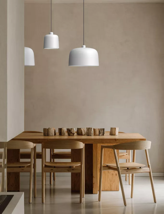 Luceplan Zile Hanglamp Ø40 Large Dove Gray 4 Luceplan Zile Hanglamp Ø40 Large Dove Gray - Afbeelding 4
