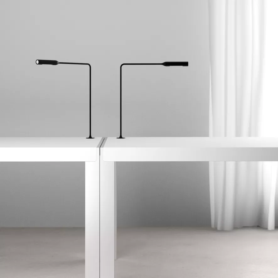 Lumina Flo Grommet F20 Bureaulamp LED 2700K Gunmetal 7 Lumina Flo Grommet F20 Bureaulamp LED 2700K Gunmetal - Afbeelding 7