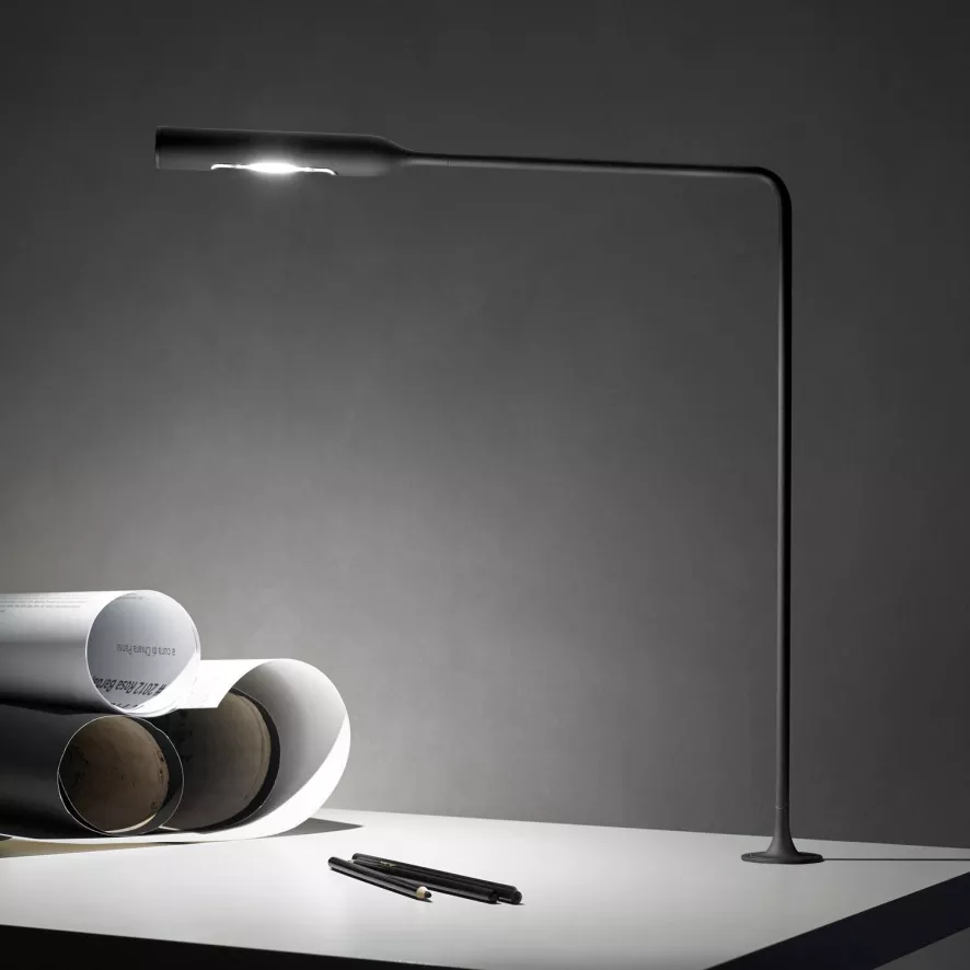 Lumina Flo Grommet F20 Bureaulamp LED 2700K Gunmetal 8 Lumina Flo Grommet F20 Bureaulamp LED 2700K Gunmetal - Afbeelding 8