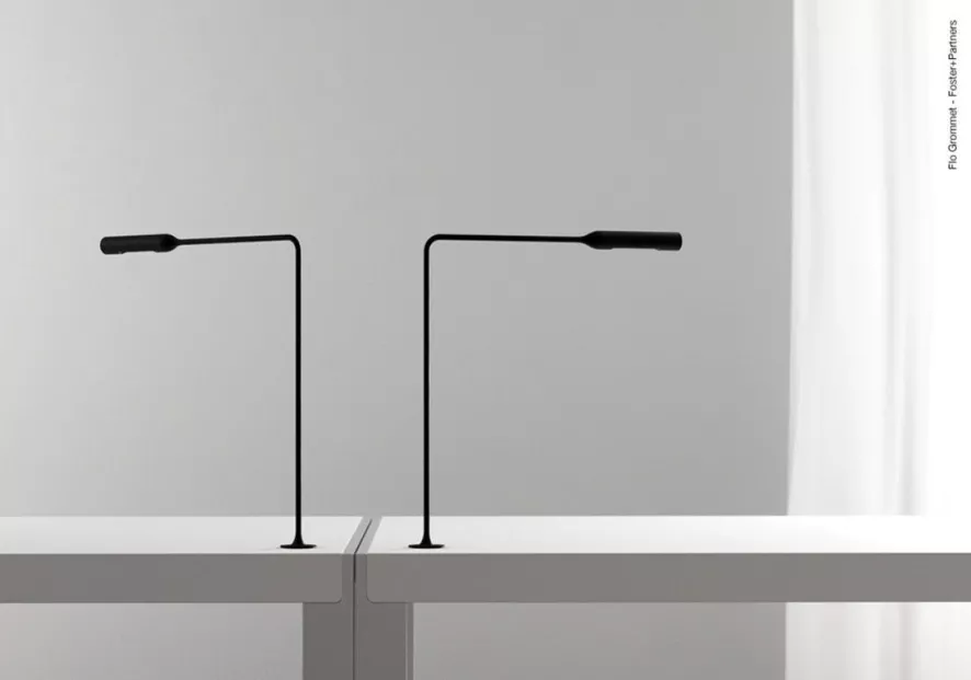 Lumina Flo Grommet F20 Bureaulamp LED 2700K Gunmetal 13 Lumina Flo Grommet F20 Bureaulamp LED 2700K Gunmetal - Afbeelding 13