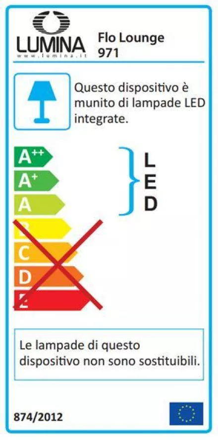 Lumina Flo Lounge Vloerlamp LED 2700K Geborsteld Nikkel 7 Lumina Flo Lounge Vloerlamp LED 2700K Geborsteld Nikkel - Afbeelding 7
