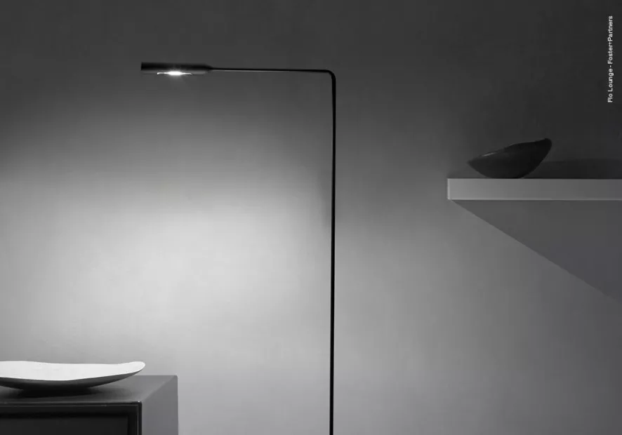 Lumina Flo Lounge Vloerlamp LED 2700K Geborsteld Nikkel 9 Lumina Flo Lounge Vloerlamp LED 2700K Geborsteld Nikkel - Afbeelding 9