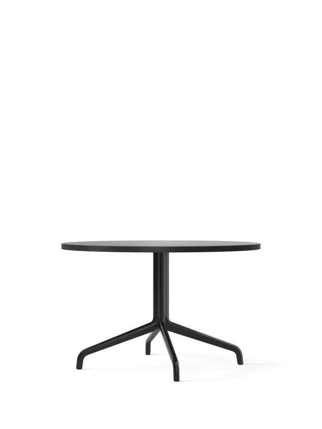 Audo Copenhagen Harbour Column Salontafel Ø80 Zwart Eiken 2 Audo Copenhagen Harbour Column Salontafel Ø80 Zwart Eiken - Afbeelding 2