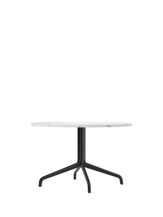 Audo Copenhagen Harbour Column Salontafel Ø80 Zwart Eiken 4 Audo Copenhagen Harbour Column Salontafel Ø80 Zwart Eiken - Afbeelding 4