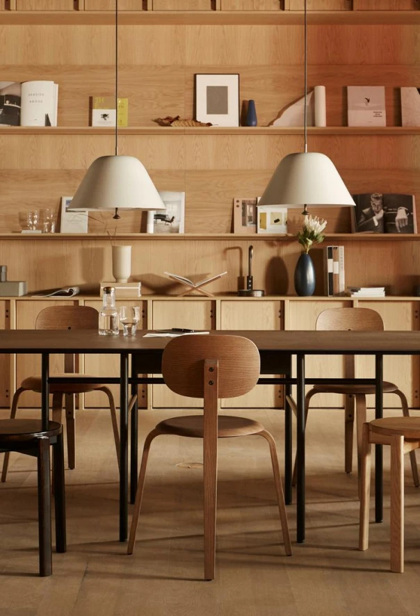 Audo Copenhagen Levitate Hanglamp Ø28 Zwart/messing 2 Audo Copenhagen Levitate Hanglamp Ø28 Zwart/messing - Afbeelding 2