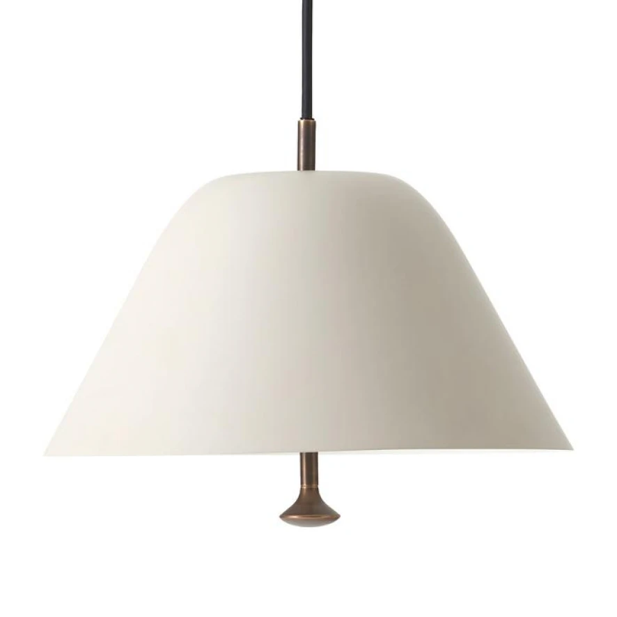 Audo Copenhagen Levitate Hanglamp Ø28 Zwart/messing 4 Audo Copenhagen Levitate Hanglamp Ø28 Zwart/messing - Afbeelding 4