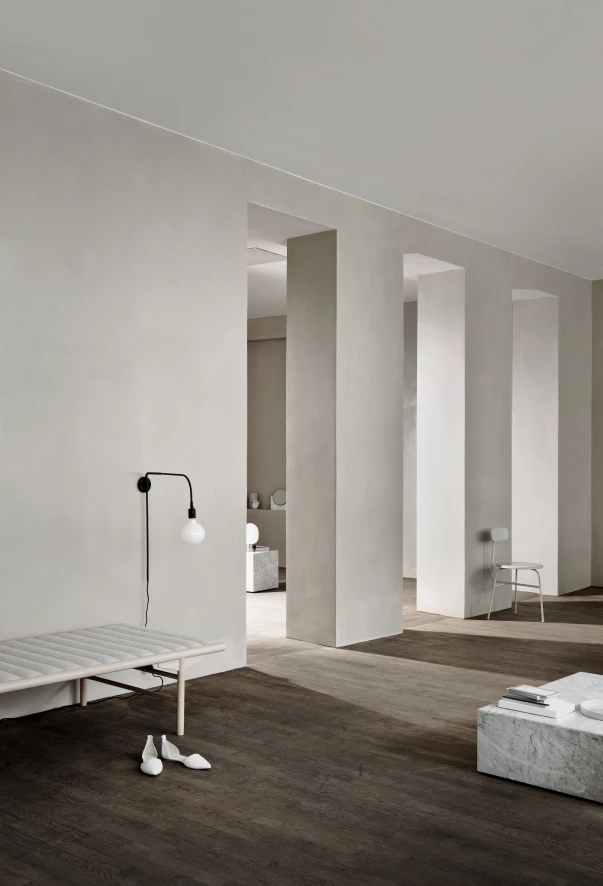 Audo Copenhagen Plinth Low Salontafel 60x100 Marquina Marmer Zwart 3 Audo Copenhagen Plinth Low Salontafel 60x100 Marquina Marmer Zwart - Afbeelding 3