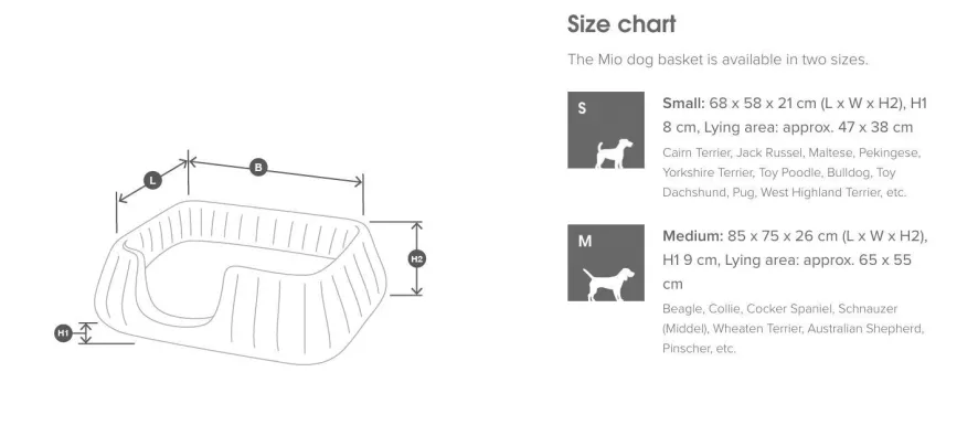 MiaCara Mio Hondenmand Small Hemp 2 MiaCara Mio Hondenmand Small Hemp - Afbeelding 2