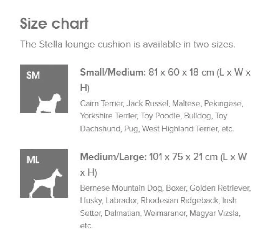 MiaCara Stella Lounge Hondenkussen Small/medium Mottled Mocca 6 MiaCara Stella Lounge Hondenkussen Small/medium Mottled Mocca - Afbeelding 6