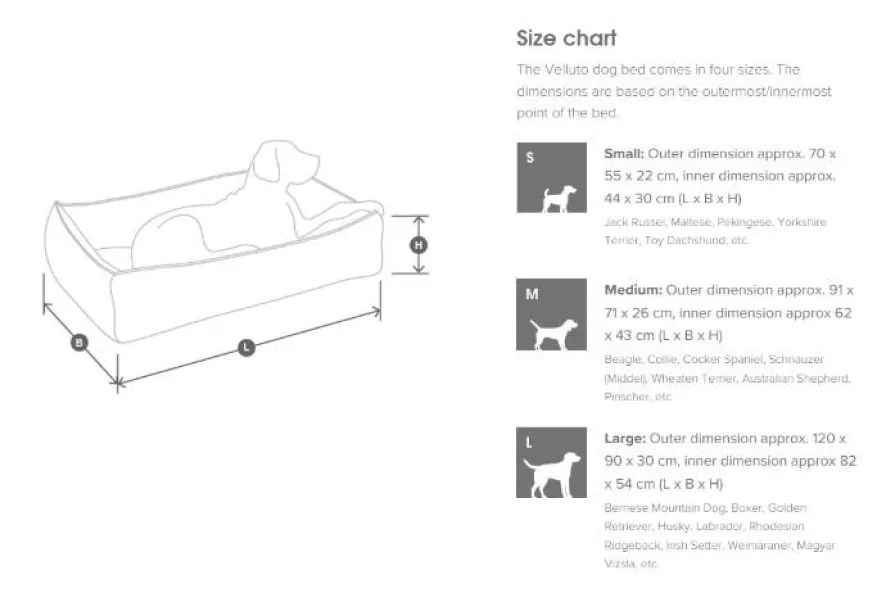 MiaCara Velluto Hondenmand Small Nude 12 MiaCara Velluto Hondenmand Small Nude - Afbeelding 12