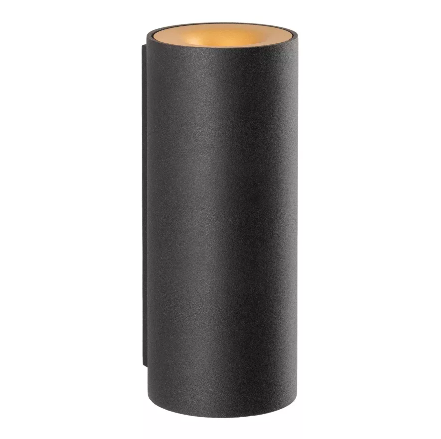 Modular Lotis Tubed Double Wandlamp Retrofit GU10 Zwart/goud 1 Modular Lotis Tubed Double Wandlamp Retrofit GU10 Zwart/goud