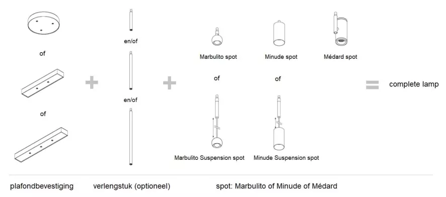 Modular Modupoint Minude Spot Champagne 12 Modular Modupoint Minude Spot Champagne - Afbeelding 12