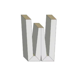 Mogg Letteronza Spiegel Medium W