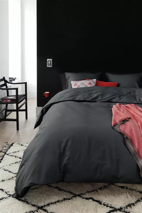 Beddinghouse Organic Basic Dekbedovertrek 200x200/220 + 60x70 Goud 3 Beddinghouse Organic Basic Dekbedovertrek 200x200/220 + 60x70 Goud - Afbeelding 3