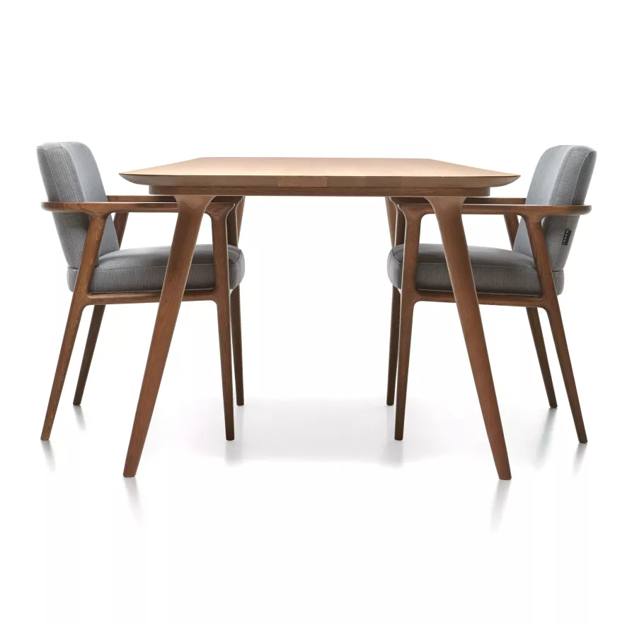 Moooi Zio Eettafel 190x90 Cinnamon Stained 8 Moooi Zio Eettafel 190x90 Cinnamon Stained - Afbeelding 8