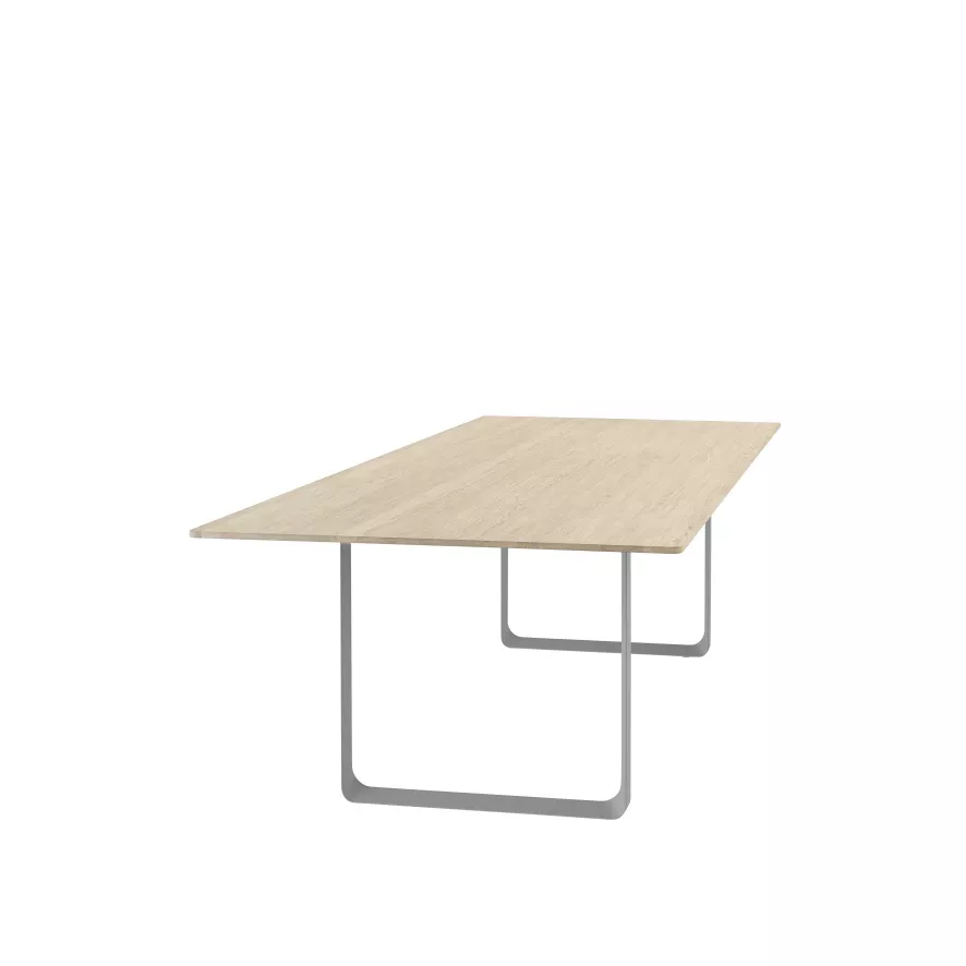 Muuto 70/70 Solid Oak Tafel 295x108 Grijs 11 Muuto 70/70 Solid Oak Tafel 295x108 Grijs - Afbeelding 11